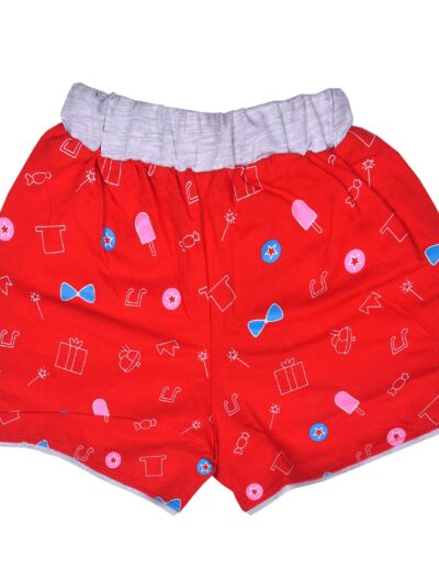 Chocoberry Printed Baby Girls Shorts
